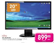 Fujitsu 20" LED Monitor(L201-2)