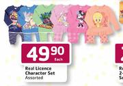 Real Licence Character Set-Each