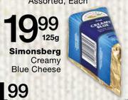 Simonsberg Creamy Blue Cheese-125gm