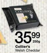 Collier's Welsh Cheddar-250gm
