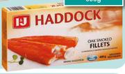 I & J Oak Smoked Haddock  Fillets-600g