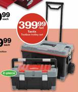 Tactix Tool Box Trolley Set-2 Piece