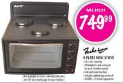 3 plate sale stove price