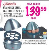 Sunbeam Stainless Steel Egg Boiler