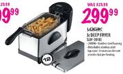 Logik Deep Fryer-3l