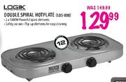 Logik Double Spiril Hot Plate-LDS-000