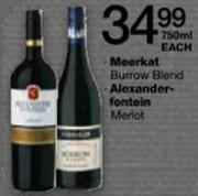 Alexanderfontein Merlot-750ml Each