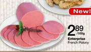 Enterprise French Polony-100gm