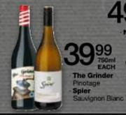 The Grinder Pinotage-750ml Each