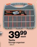 Tactix Storage Organiser-38cm