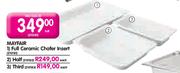 Mayfair Full Ceramic Chafer Insert-Each