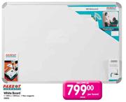 Parrot Products White Board 1800 x 1200mm-Per Board