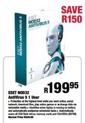 ESET NOD32 AntiVirus 5 1 User