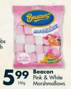 Beacon Pink & White Marshmallows-150gm