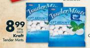 Kraft Tender Mints-120gm Each