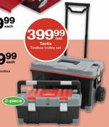 Tactix Toolbox Trolley Set-2 Piece