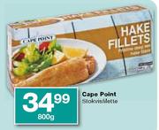 Cape Point Stokvisfilette-800g