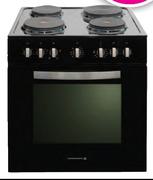 Kelvinator Black Undercounter Oven And Hob-2 Piece