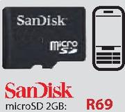 SanDisk microSD-2GB