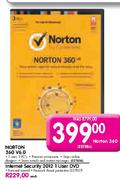 Norton 360 V6.0 (1 User)