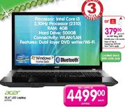 Acer 15.6" LED Laptop