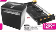 Fellowes P48C Shredder and Neutron Trimmer Bundle