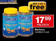 Marltons Goldfish Food-40gm Each