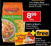 Fatti's & Moni's Pasta Shapes-500gm