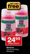 Marltons Tick & Floa Dog Shampoo-250ml Each