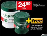 Ingram's Camphor Cream-500gm