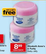 Elizabeth Anne's & Purity Baby Jelly-125ml Each