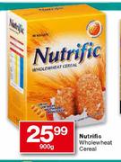 Nutrific Wholewheat Cereal-900g