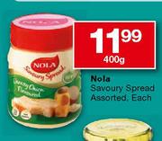 Nola  Savoury S-400g Eachread 