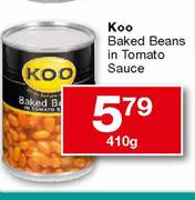 Koo Baked Beans In Tomato Sauce-410g 