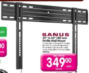 Sanus 32" to 60" LED Low Profile Wall Mount