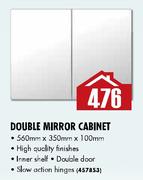 Double Mirror Cabinet
