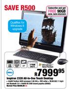 Dell Inspiron 2320 All-in-One Touch Desktop