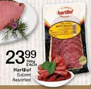 Hartlief Salami-100g Each