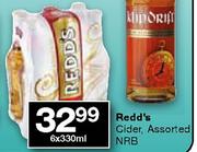 Redd's Cider-6 x 330ml NRB