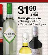 Sauvignon.com Cabernet Sauvignon-750ml Each