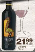 Obikwa Shiraz-750ml