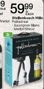 Stellenbosch Hills Polkadraai (Sauvignon Blanc/Merlot/Shiraz)-3L Each