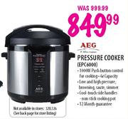 Aeg pressure cooker shop