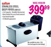 Salton Stainless Steel Deep Fryer