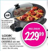 Logik Electric Casserole-40cm 
