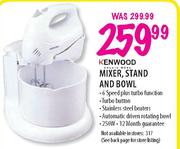 Kenwood Mixer,Stand and Bowl