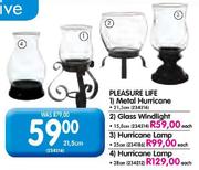 Pleasure Life Hurricane Lamp-25cm
