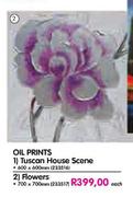 Oil Prints Of Flower-700x700mm