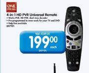 4 In 1 HD PVR Universal Remote-Each