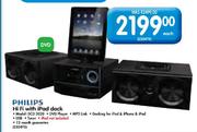 Philips HiFi With iPod Dock(DCD-3020)